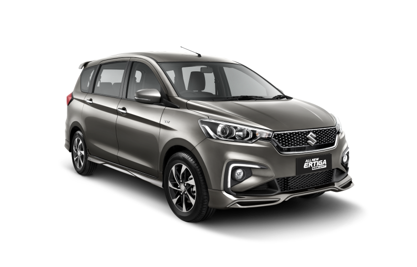 All New Ertiga Sport FF Magma Gray